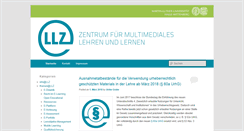 Desktop Screenshot of blog.llz.uni-halle.de