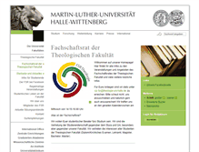 Tablet Screenshot of fsr.theologie.uni-halle.de