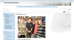 Desktop Screenshot of dbs.informatik.uni-halle.de