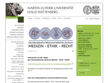 Tablet Screenshot of mer.jura.uni-halle.de