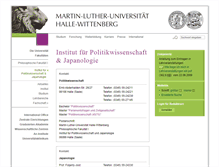 Tablet Screenshot of japanologie.uni-halle.de