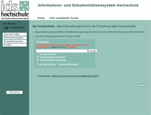 Tablet Screenshot of ids.hof.uni-halle.de