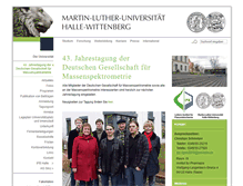Tablet Screenshot of dgms2010.uni-halle.de