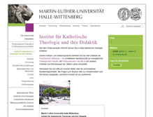 Tablet Screenshot of kaththeol.uni-halle.de