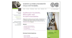 Desktop Screenshot of gps.uni-halle.de