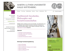 Tablet Screenshot of gps.uni-halle.de