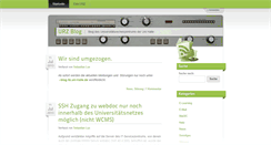 Desktop Screenshot of blog.urz.uni-halle.de