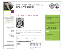 Tablet Screenshot of antos.germanistik.uni-halle.de